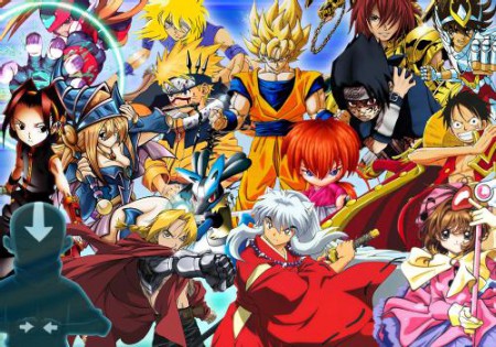 Varios anime en una imegen
